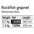 PLASTIMO Rockfish Grapnel 0.7 Anchor