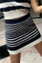 Short cutwork skirt