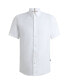 Фото #2 товара Men's Stretch-Linen Chambray Slim-Fit Dress Shirt