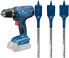 Фото #3 товара Bosch Professional 18V System Cordless Drill GSR 18V-21 (Max. Torque: 55 Nm, Including 2 x 2.0 Ah Battery, Charger GAL 18 V-20, in L-Boxx)