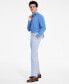 Фото #8 товара Men's Slim-Fit Stretch Solid Suit Pants, Created for Macy's