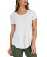 ფოტო #1 პროდუქტის Women's Short Sleeve Scoop-Neck T-Shirt, Created for Macy's