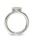ფოტო #3 პროდუქტის Stainless Steel Polished Circle Ring