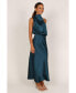 ფოტო #24 პროდუქტის Women's Anabelle Halter Neck Midi Dress