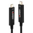 Фото #3 товара Lindy 5m Fibre Optic Hybrid USB Type C Video Cable - 5 m - USB C - USB C - Black