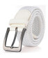 Men's Elastic Braided Stretch Belt for Big & Tall