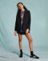 Miss Selfridge oversized blazer in black