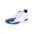 Фото #8 товара Reebok Solution Mid Mens Blue Synthetic Lace Up Athletic Basketball Shoes