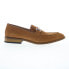 Фото #1 товара La Milano A11575 Mens Brown Suede Slip On Loafers & Slip Ons Casual Shoes