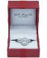 ფოტო #2 პროდუქტის Certified Diamond (4 ct. t.w.) Emerald Halo Bridal Set in 18k White, Yellow or Rose Gold