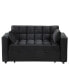 Фото #4 товара Cozy Sofa Bed with Quick Conversion and Convenient Cup Holder