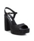 ფოტო #4 პროდუქტის Women's Heel Sandals By Black