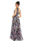 Фото #3 товара Платье для женщин Mac Duggal Ieena с плиссированным v-образным вырезом и завязками на плечах