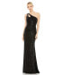 Фото #1 товара Women's Ieena Sequined Strappy One Shoulder Column Gown