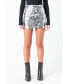 ფოტო #1 პროდუქტის Women's Sequin Mini Skirt