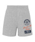 ფოტო #2 პროდუქტის Infant Boys and Girls Orange, Heather Gray Houston Astros Ground Out Baller Raglan T-shirt and Shorts Set