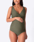 Фото #1 товара Women's Tie Back Maternity Swimsuit