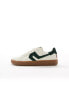 Levi's Swift suede trainers with gumsole in off white and green Белый, 42 - фото #2