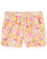 Фото #3 товара Kid Floral Print Drapey Linen Shorts 12