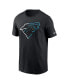 Фото #3 товара Men's Black Carolina Panthers Essential Panthers Pride T-shirt