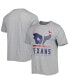 ფოტო #4 პროდუქტის Men's Heathered Gray Houston Texans Combine Authentic Red Zone T-shirt