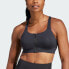 adidas women TLRD Impact Luxe High-Support Zip Bra