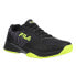 Фото #2 товара Fila Volley Zone Pbf Pickleball Mens Black Sneakers Athletic Shoes 1PM01793-007