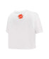 ფოტო #4 პროდუქტის Women's White Rugrats Group Boxy Cropped T-shirt
