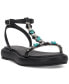 Фото #8 товара Eshily Bead Embellished Platform Sandals