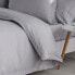 Фото #3 товара Комплект чехлов для одеяла Alexandra House Living Жемчужно-серый 90 кровать 4 Предметы