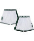 Фото #1 товара Men's White Michigan State Spartans 125th Basketball Anniversary 1999 Throwback Shorts