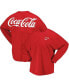 Фото #1 товара Men's and Women's Red Coca-Cola Long Sleeve T-shirt