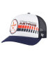 Фото #1 товара Men's White, Navy Houston Astros 2024 Spring Training Foam Trucker Adjustable Hat