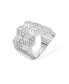 Фото #1 товара Art Deco Full Triangle Ring Size T