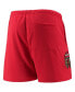 Фото #4 товара Men's Red Chicago Bulls Mesh Capsule Shorts