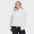 Фото #2 товара Women's High Pile Fleece 1/2 Zip Pull Over - All in Motion Cream XS