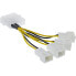 Фото #8 товара InLine Power Adapter Cable Molex / 4x Fan Connector