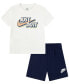 ფოტო #1 პროდუქტის Toddler Boys Fleece Short Set