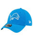 Фото #1 товара Men's Blue Detroit Lions Classic 39THIRTY Flex Hat