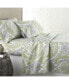 Фото #6 товара Classic Paisley Ultra-Soft 4-Piece Sheet Set