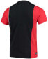 Фото #3 товара Men's Black, Red Atlanta Falcons Split T-shirt