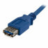 Фото #3 товара USB-кабель Startech USB3SEXT1M USB A Синий