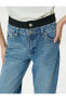 Фото #35 товара Straight Jean Kot Pantolon Yüksek Bel Düz Paça - Eve Jeans
