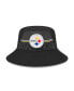 Фото #2 товара Men's Black Pittsburgh Steelers 2023 NFL Training Camp Stretch Bucket Hat