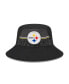 Men's Black Pittsburgh Steelers 2023 NFL Training Camp Stretch Bucket Hat - фото #2