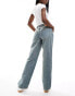 Фото #10 товара ASOS DESIGN mid rise baggy boyfriend jeans in pale blue