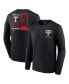 ფოტო #1 პროდუქტის Men's Black Texas Rangers 2023 World Series Champions Signature Roster Long-Sleeve T-shirt