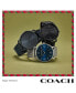 Unisex Elliot Black Stainless Steel Mesh Bracelet Watch 41mm