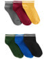 Kid 6-Pack Ankle Socks 4-7