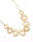 Фото #2 товара Mango round link necklace in gold